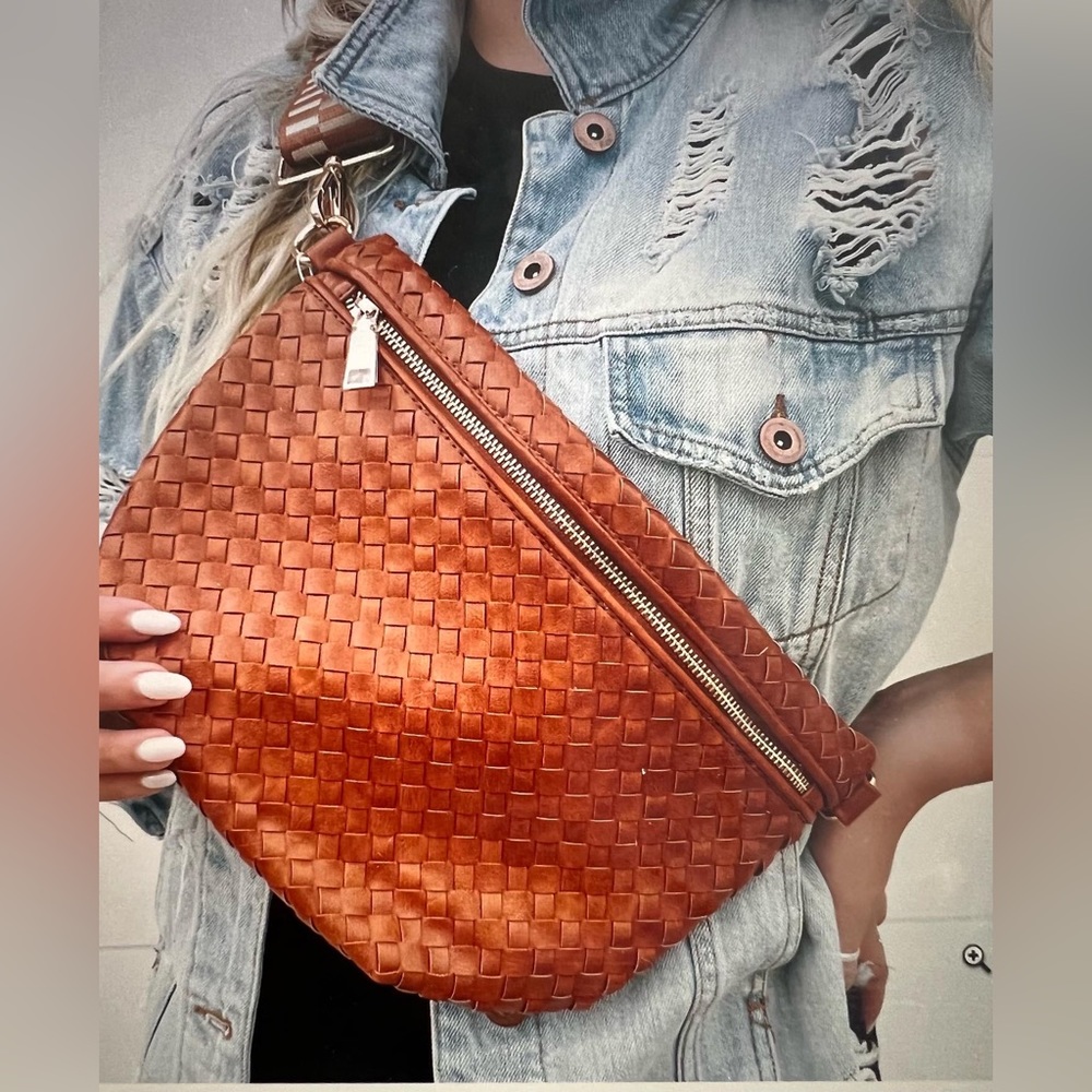 NEW Woven Belt/Bum Bag